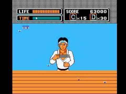 The Karate Kid - Worst NES Game