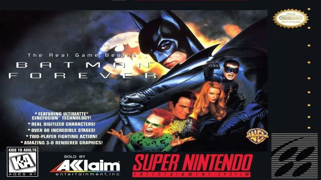 Batman Forever SNES