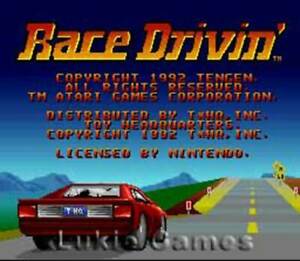 Race Drivin SNES